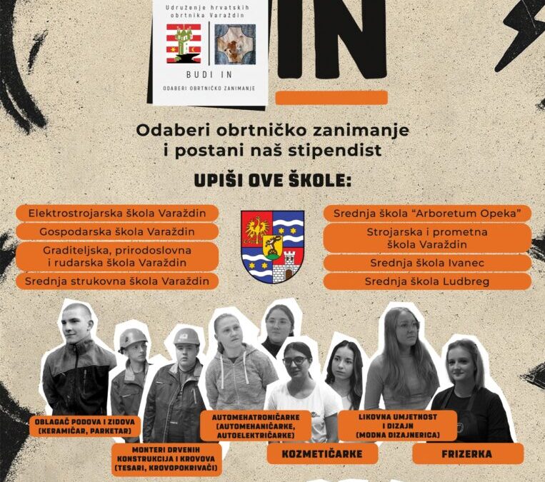 Budi IN i odaberi obrtničko zanimanje