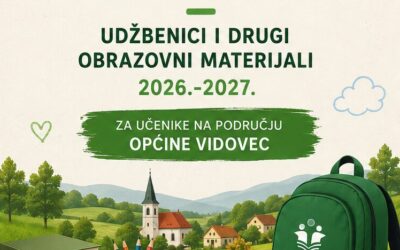 Obavijest za roditelje/skrbnike učenika s područja Općine Vidovec