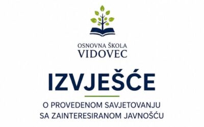Izvješće o provedenom savjetovanju sa zainteresiranom javnošću